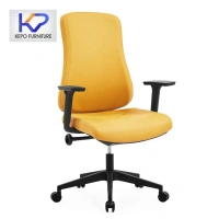 Revolving Office Executive Wholesale comfortable modern yellow leather chair gamer PU Leather office chair