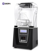 Low-Noisy 1.5L Unbreakable Pc Jar 1800W High Power Smoothie Milkshake Machine Blender