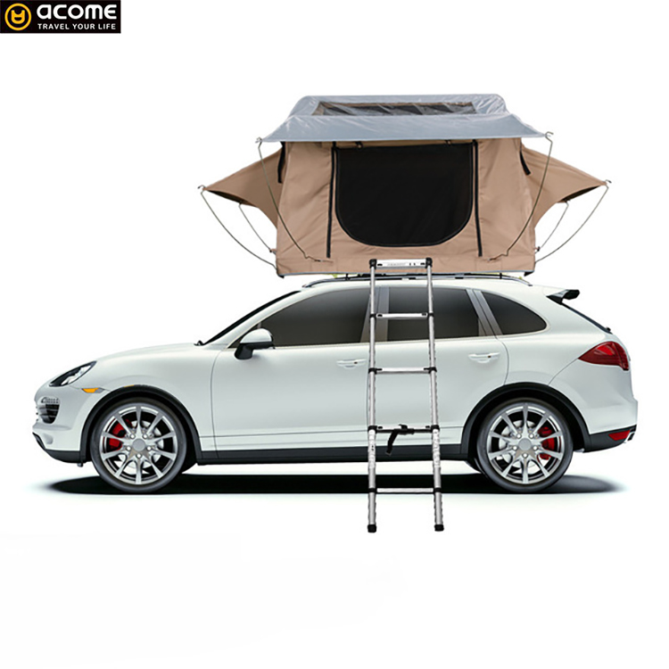 ACOME Hard Shell Car Roof Top Tent Folding Camping Truck Rooftop Tent ...