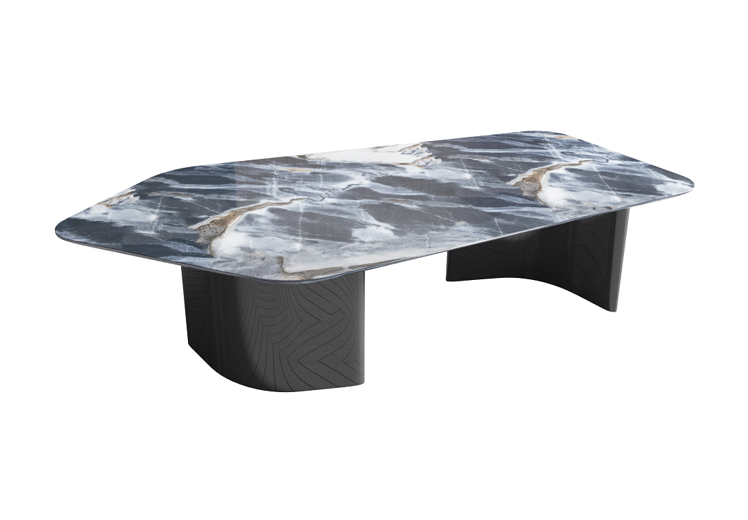 Marble shaped coffee table Scandinavian creative shaped coffee table