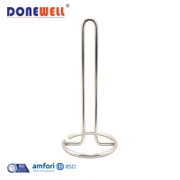 China custom professional good price of funny office supplies wrought iron paper roll holder stand
