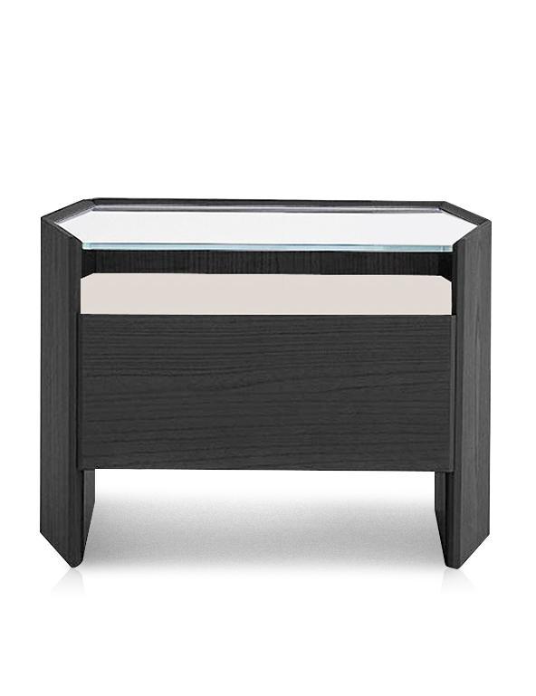 Scandinavian minimalist bedside table