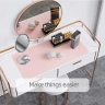 High quality Pu leather non slip writing desk mats mouse pads