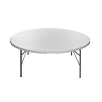 High quality round folding table outdoor durable plastic folding table for sale