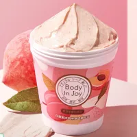 Wholesale Nature Body In joy Ice scrub Peach Avocado Almond Moisturizing Deep Cleaning Exfolianting Body Scrub