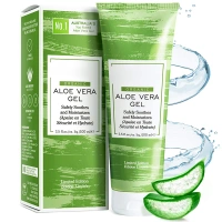 High Quality Face Care Moisturizing Organic Nature Aloe Vera 92% Soothing Gel