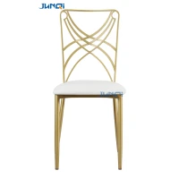 High quality chair cross back China manufacturer gold chiavari chair for wedding