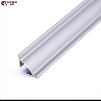 Custom wholesale 8mm 10mm 12mm aluminum alloy ceramic tile decorative corner strip