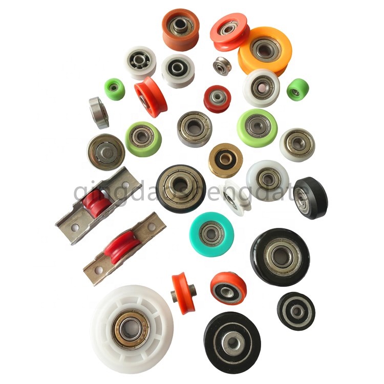 Aluminium Sliding Window Roller Nylon v groove track rollers wheels