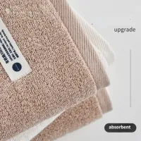 Organic Thick Bath Towel Set 3 Pcs Towel Set Custom Logo Face Wholesale 100 Cotton Bath Towel