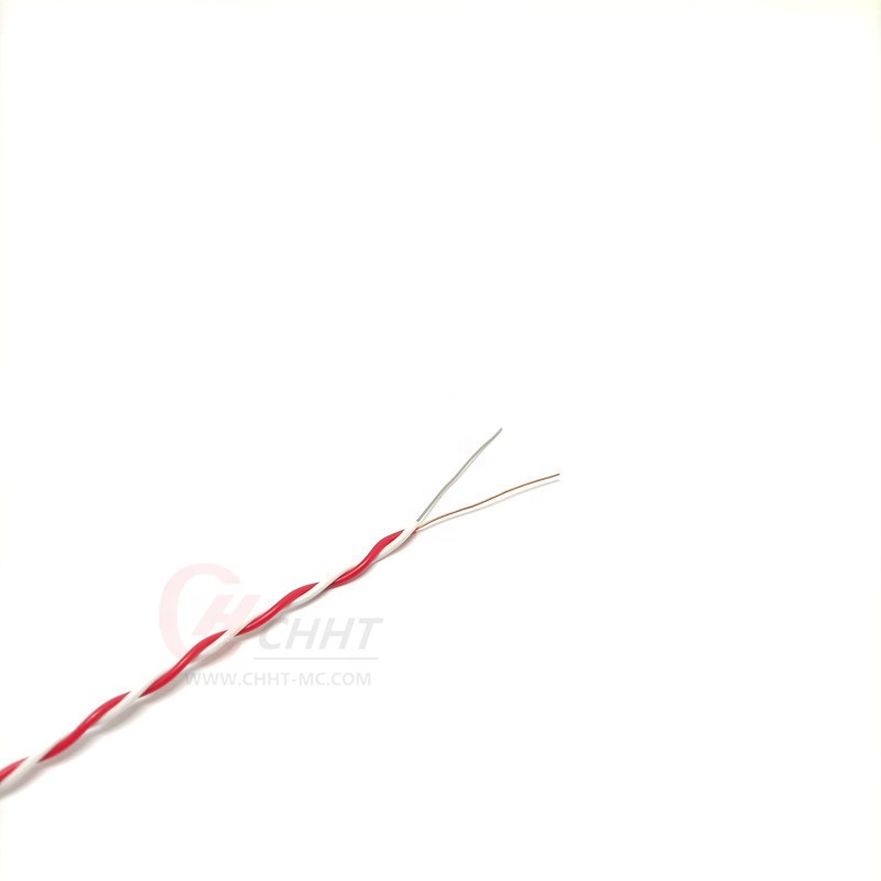 2*0.3mm color code T type PVC insulation TXVS-CH thermocouple extension ...