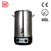 40L beer brewery equipment small beer brewing/ beer mash tun/ stainless steel tank water boiler