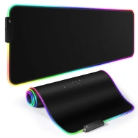 Large Printing Led Strip Lighting And Circuitry Design Luminous Gaming Custom Rgb Mouse Pad