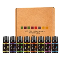 Hot Sale Custom Label High Quality Essential Oil Set Natural Organic Lavender Essential Oil