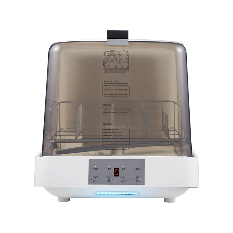 Dishwasher elegant shape multi-function convenient plastic CE touch tone smart Dishwasher