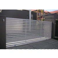 Good Qualtity Steel Doors Aluminum Fence Gate for home garden aluminum vertical or farm