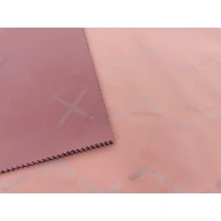 Pongee de spandex de alto contenido de 50d con tela en relieve y unida en 3D