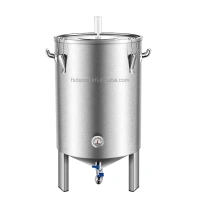 60L 70L Stainless Steel 304 Conical Fermenter Brewery Beer Fermentation Tank Micro Brewing Equipment
