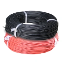 AWG 12 14 16 silicone wire high voltage tinned copper conductor flexible high temperature resistant power wire and cable