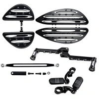 Motorcycle Driver Passenger Floor Board and Heel Toe Shift Lever Shifter Peg and Shift Linkage Engine Guard Foot Peg