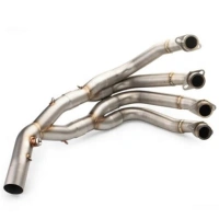 Best Sell Exhaust System On For Yamaha YZF R6 2006-2016 Front Link Tube Header Pipe Slip