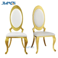 Wholesale wedding and event chairs gold dinning chair for wedding stacking reception