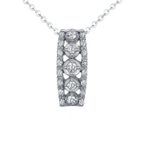 Wholesale Custom Design Metal Crown Pendants Jewelry Gold Silver Pendants Pendants