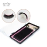 navina slim silk false individual eyelash extensions tray Curl C D OEM factory price $0.8 eyelashes extension professional