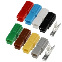 DC Power Battery 1 Pole plug assembly 45Amp 45A connector for 8mm Ring Terminal Cable 12AWG