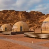 Family Outdoor Camping Living Resort Hotel House Luxury Glamping UV-resistance Windproof Waterproof PVC Geodesic Dome Tent for Desert