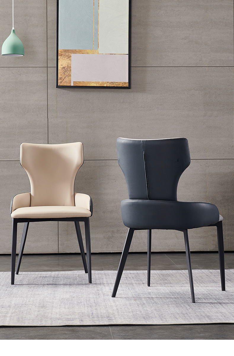 Scandinavian minimalist dining chairs home dining chairs