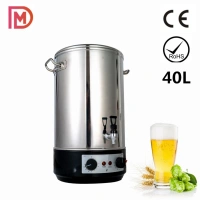 40 -Liter Wasserkesselheizung Mikrobrauerei Hausbrauereiausrüstung/ einfache Bier -Maische Tun