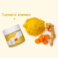 Private Label cosmetics Anti-Acne Mud Tumeric Clay Facial Organic Turmeric Mud Face Mask