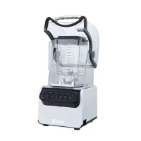 Heavy Duty commercial Smoothie Blender with sound cover industrial smoothie mixer electric fruit juicer grain blender