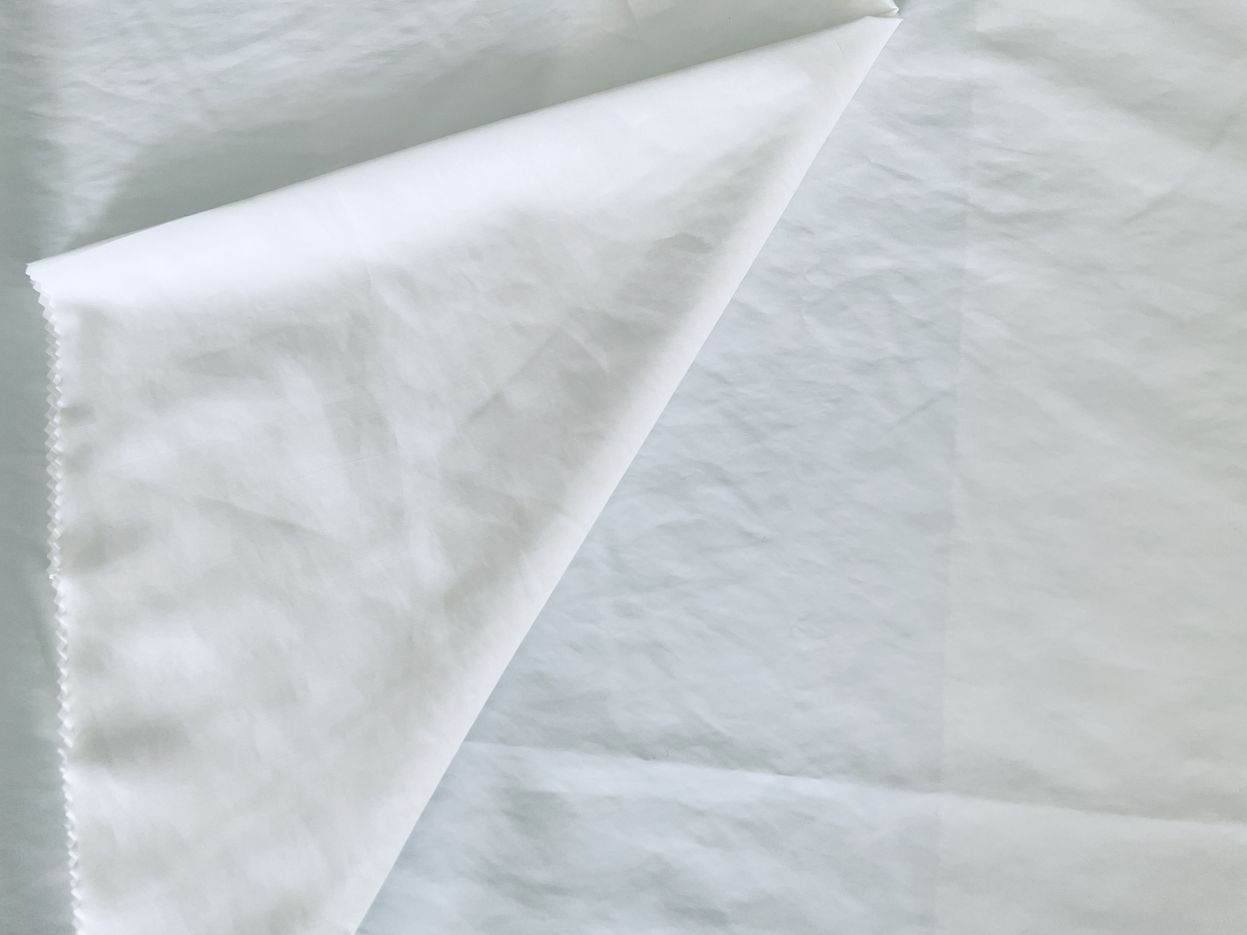 20D *30D Nylon Poly Sun-protective Fabric White Color bright and clean