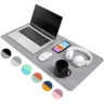 High quality Pu leather non slip writing desk mats mouse pads