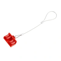 50A 600V anderson-style connector red connector accessories dust cover metal drawstring