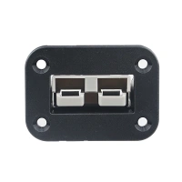 Embedded 50AMP anderson-style connector panel For Mounting to Panels Canopies etc