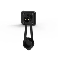 Quick Simple Self Locking System Ip67 Industrial Waterproof 2 Pin Male Socket Connector