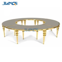 Wholesale Banquet Chair hot sale round glass table dinning table chairs