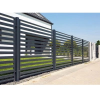 Manufacturer Directly Aluminium Palisade Fencing for home garden aluminum vertical or farm