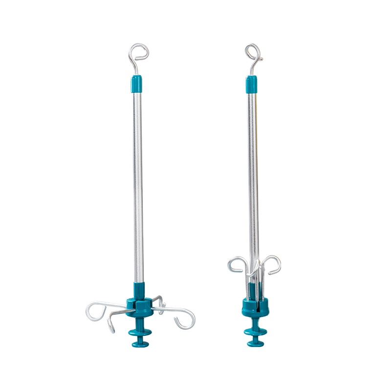 aluminum medical hospital bed infusion ceiling mounted iv pole iv drip