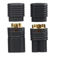 Best seller Amass MT60-F MT60-M Black Male Female Connectors 3.5mm 3-pin Bullet Plug for RC ESC to Motor Quad Car Battery