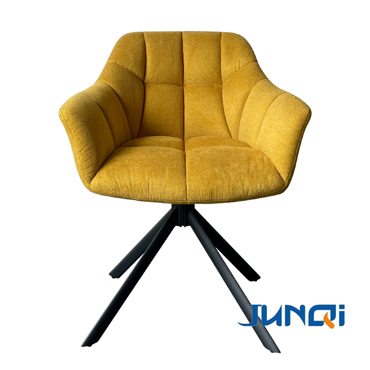 Young Style Colorful Fabric Light Luxury Living Room Dining Chair