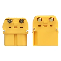 High quality XT60PW Amass Lithium battery connector For PCB horizontal model lithium plug PCB elbow board plug