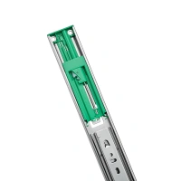 Contemporary soft closing full Extension ball bearing drawer slide for bathroom cabinet