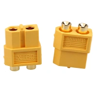 Amass XT60PB Uav lithium battery plug electrical and mechanical pilot model plug two core pair plug