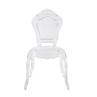 Cheap acrylic transparent plastic chiavari chair wholesale dining chair for wedding party