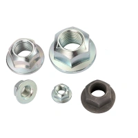 JISB 1199-4 Good Steel Hexagon Flanged Locknuts Fasteners