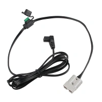 Australia high current safety power connector plug 2 pin electric cable with fuse holder for mini fridge